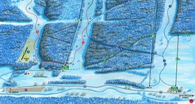 Pistenplan Ski Sneznik Dolni Morava