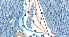 Pistenplan Skilift Eberschwang