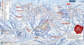 Pistenplan SkiWelt Wilder Kaiser - Brixental