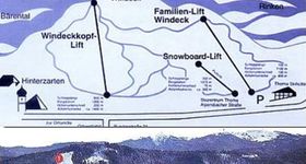 Pistenplan Skizentrum Windeck Hinterzarten