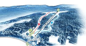 Pistenplan Skolnity Wisla