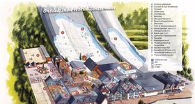 Pistenplan Skihalle SnowWorld Zoetermeer