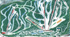 Pistenplan Snowy Range Ski Area