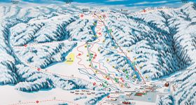 Pistenplan Snowland Valcianska doline