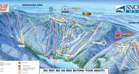 Pistenplan Snowshoe Mountain