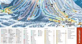 Pistenplan Tandadalen – Hundfjället (Sälen)