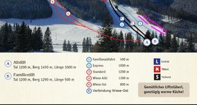 Pistenplan Teichalm Lifte