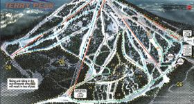 Pistenplan Terry Peak Ski Area