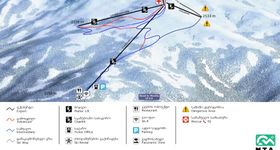 Pistenplan Tetnuldi - Mestia