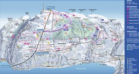 Pistenplan Niederhorn