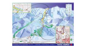 Pistenplan Tochal Teheran