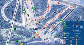 Pistenplan Tornik