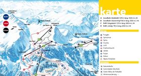 Pistenplan Tschiertschen Schanfigg
