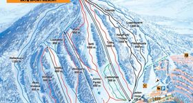 Pistenplan Ukkohalla
