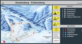 Pistenplan Unterammergau Steckenberg