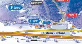 Pistenplan Czantoria