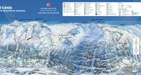 Pistenplan Val Cenis
