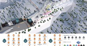 Pistenplan Valdesqui