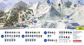 Pistenplan Vallnord - Ordino Arcalis