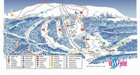 Pistenplan Vassfjellet