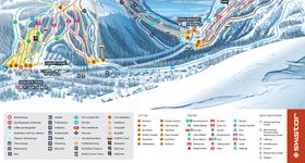 Pistenplan Vemdalsskalet (Vemdalen)