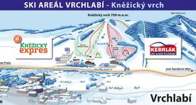 Pistenplan Vrchlabí - Kněžický vrch
