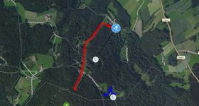 Pistenplan Oberfrauenwald