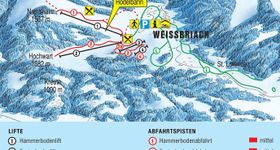 Pistenplan Weissbriach Gitschtal