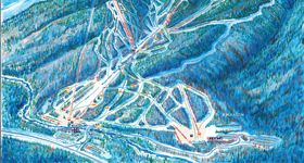 Pistenplan Whiteface Mountain