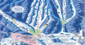 Pistenplan Whitetail Mountain Resort