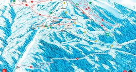 Pistenplan Winter park MARTINKY/Martinske Hole