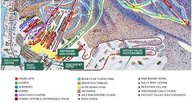 Pistenplan Wisp Resort