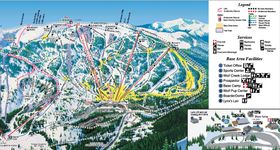 Pistenplan Wolf Creek Ski Area