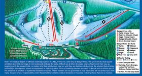 Pistenplan Yosemite Ski & Snowboard Area
