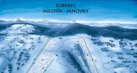 Pistenplan Zuberec Janovky