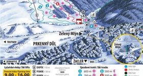 Pistenplan Zacler - Arrrakis