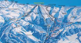 Pistenplan Zakopane - Kasprowy Wierch