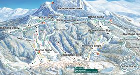 Pistenplan Zao Onsen