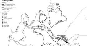 Loipenplan Mount Ashwabay Ski and Recreation Area