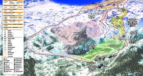 Loipenplan Termas de Chillán