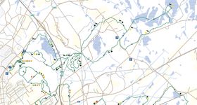 Loipenplan Östersund