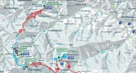 Loipenplan Arabichl – Kirchberg am Wechsel
