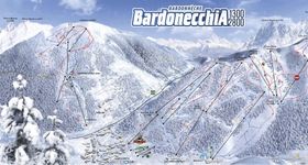 Loipenplan Bardonecchia
