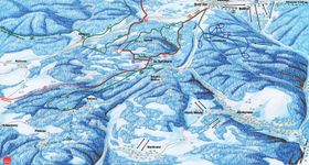 Loipenplan Bozi Dar (Gottesgab)