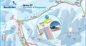 Loipenplan Cortina d'Ampezzo