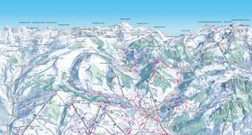 Loipenplan Ferienregion Gstaad