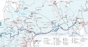 Loipenplan Klingenthal - Mühlleiten