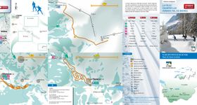 Loipenplan Verbier / Val de Bagnes