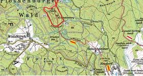 Loipenplan Langlaufzentrum Silberhütte Bärnau