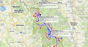 Loipenplan Lasówka Zieleniec